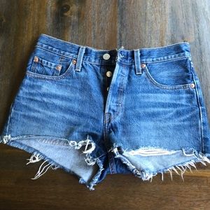 LEVI STRAUSS Denim Jean Shorts W 25 100% Cotton
